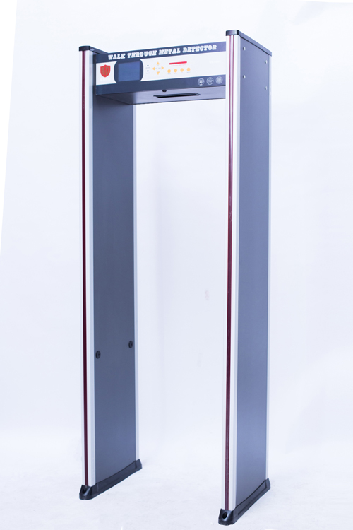 維和時(shí)代液晶顯示高端測(cè)溫安檢門