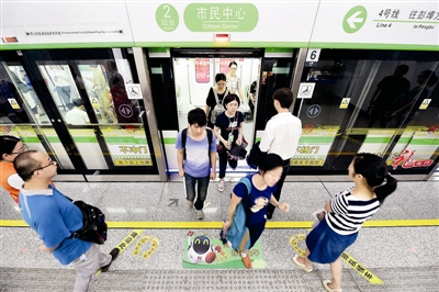 地鐵安檢再升級(jí) 2個(gè)站點(diǎn)安裝“六扇安檢門”